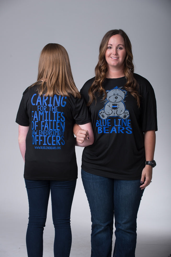 Blue Line Bears Logo Cotton T-shirt (short sleeves)-- Now available in kids sizes