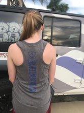 Blue Line Bears Racerback Tank Top