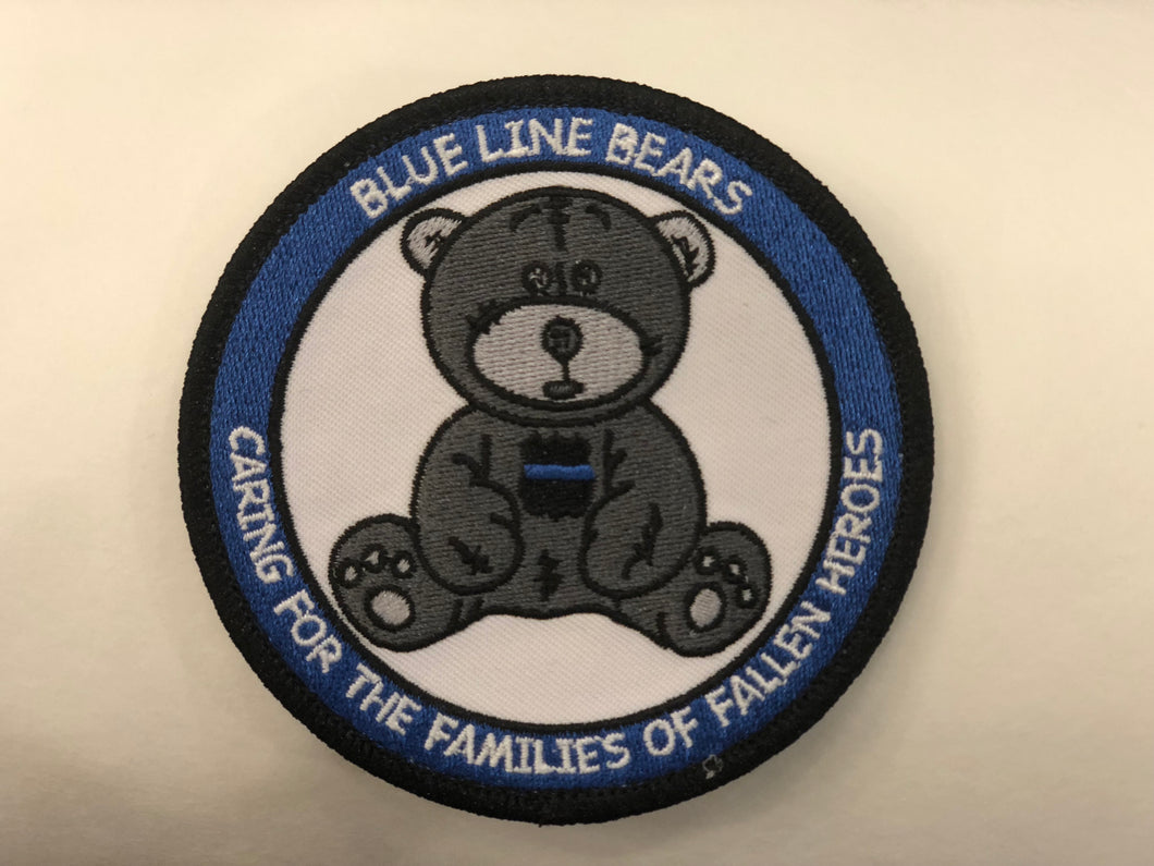 Original Blue Line Bears Velcro Patch